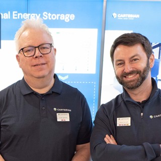 Frode Iglebæk og Alexis Sevault.